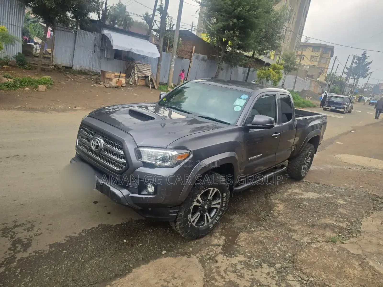 Toyota Tacoma 4dr Double Cab 2016 Gray