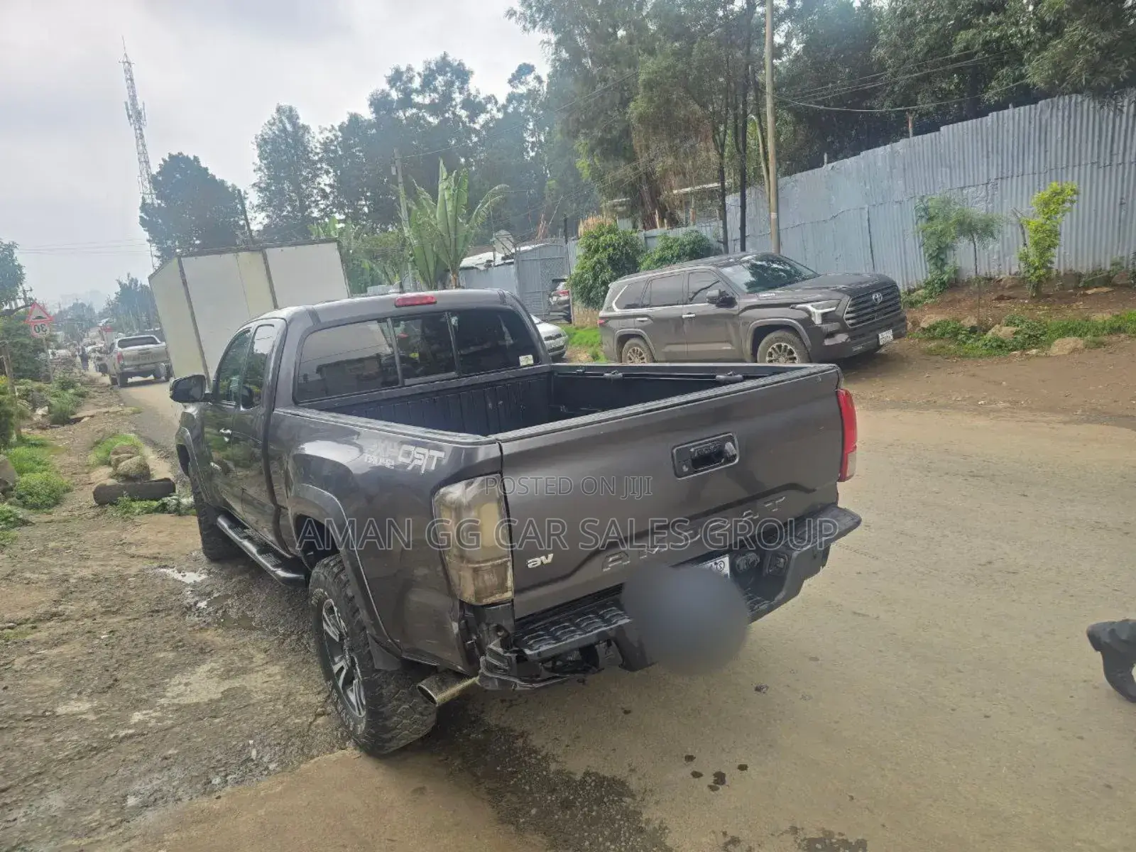 Toyota Tacoma 4dr Double Cab 2016 Gray