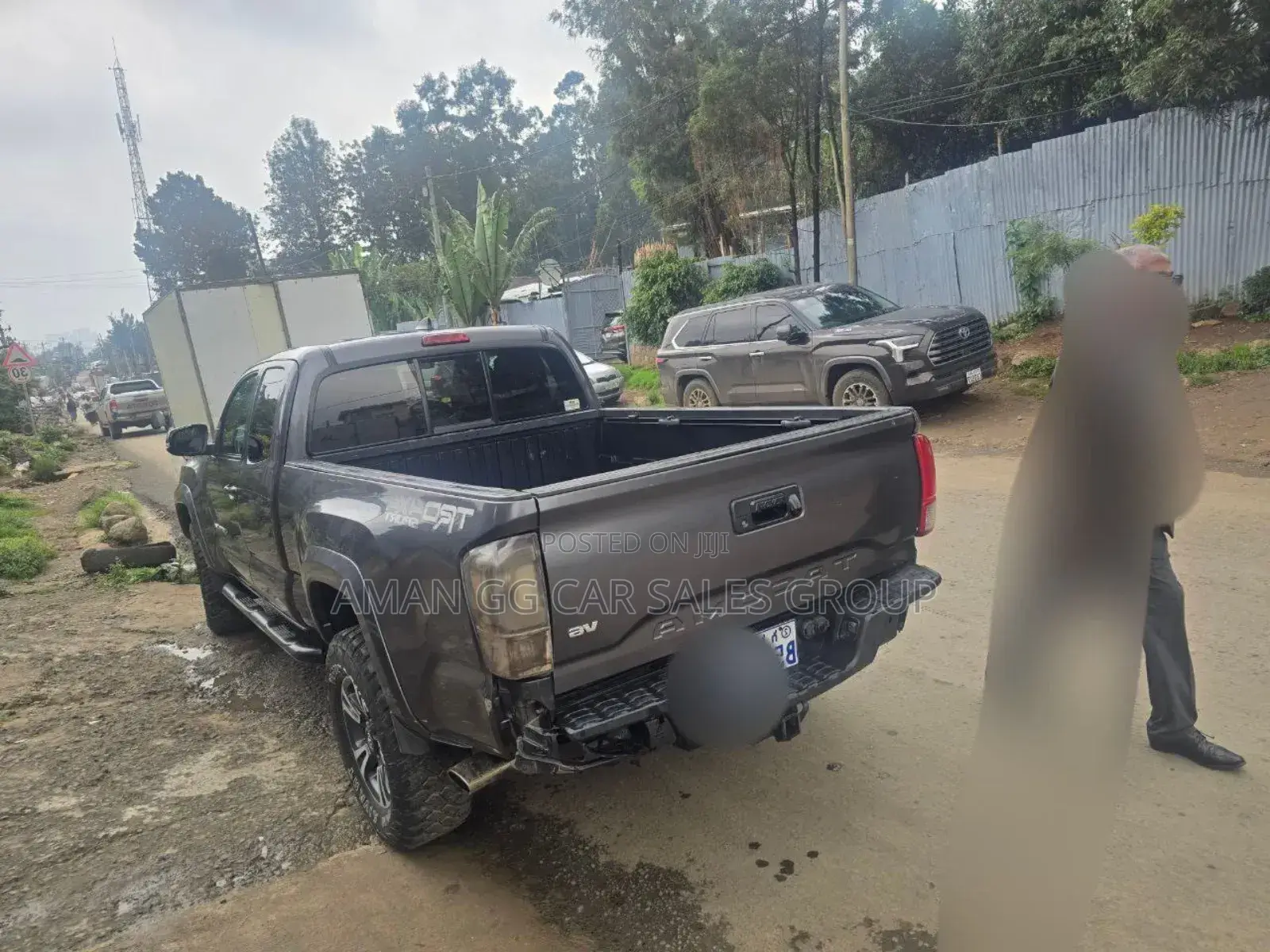 Toyota Tacoma 4dr Double Cab 2016 Gray