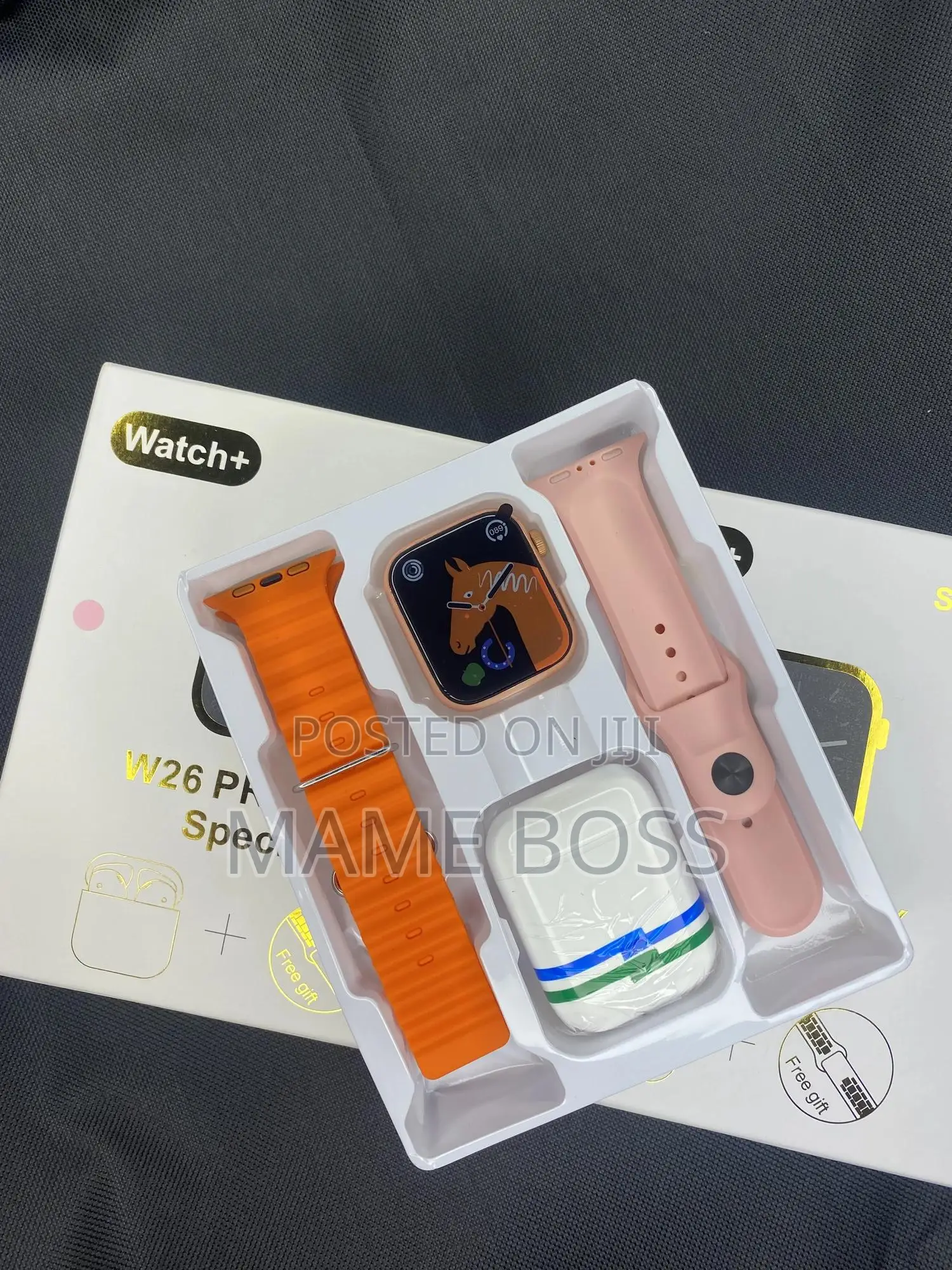 Smart Watch and Airpod