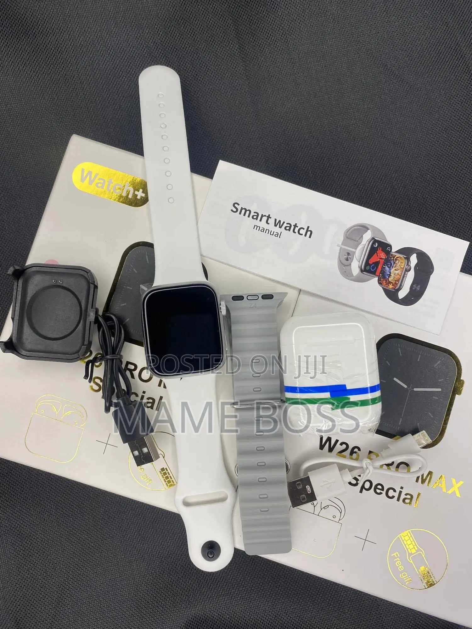 Smart Watch and Airpod