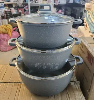 Photo - Momcoc Non Stick Cookware የማይዙ ማራኪ ድስቶች