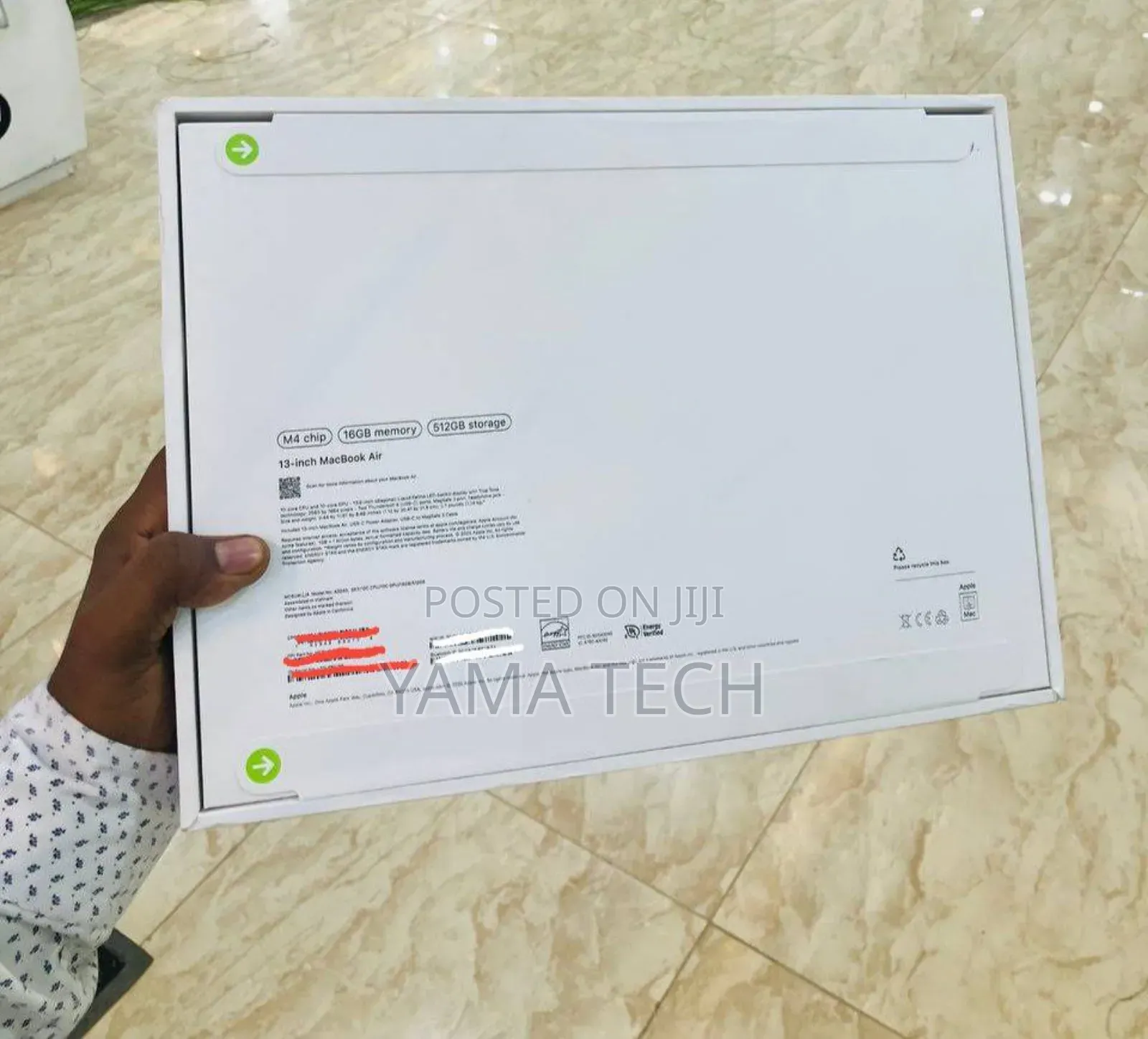 New Laptop Apple MacBook Air 2025 M4 13-Inch 16GB Apple M4 SSD 512GB
