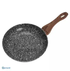 Momcoc 3pcs Fry Pan Set የሴራሚክ መጥበሻ / የማይዝ