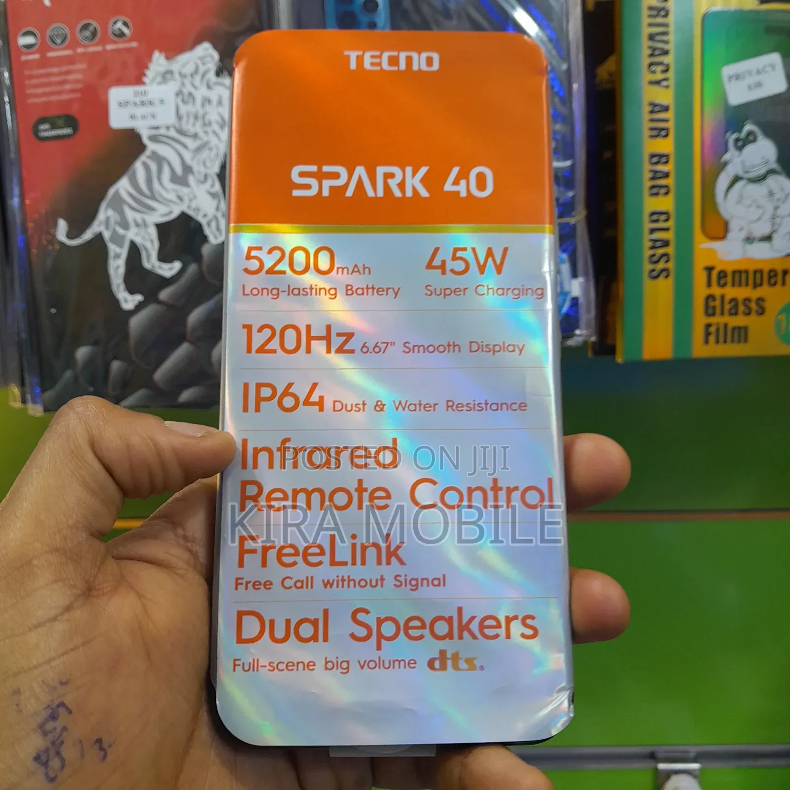New Tecno Spark 40 128 GB Gray