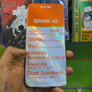 Photo - New Tecno Spark 40 128 GB Gray
