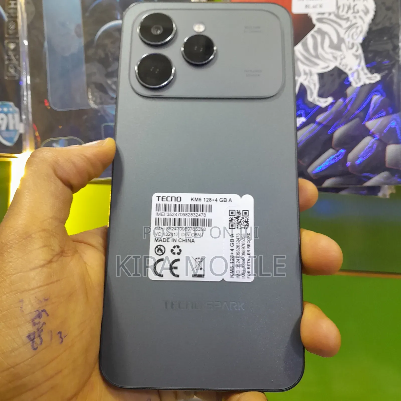 New Tecno Spark 40 128 GB Gray