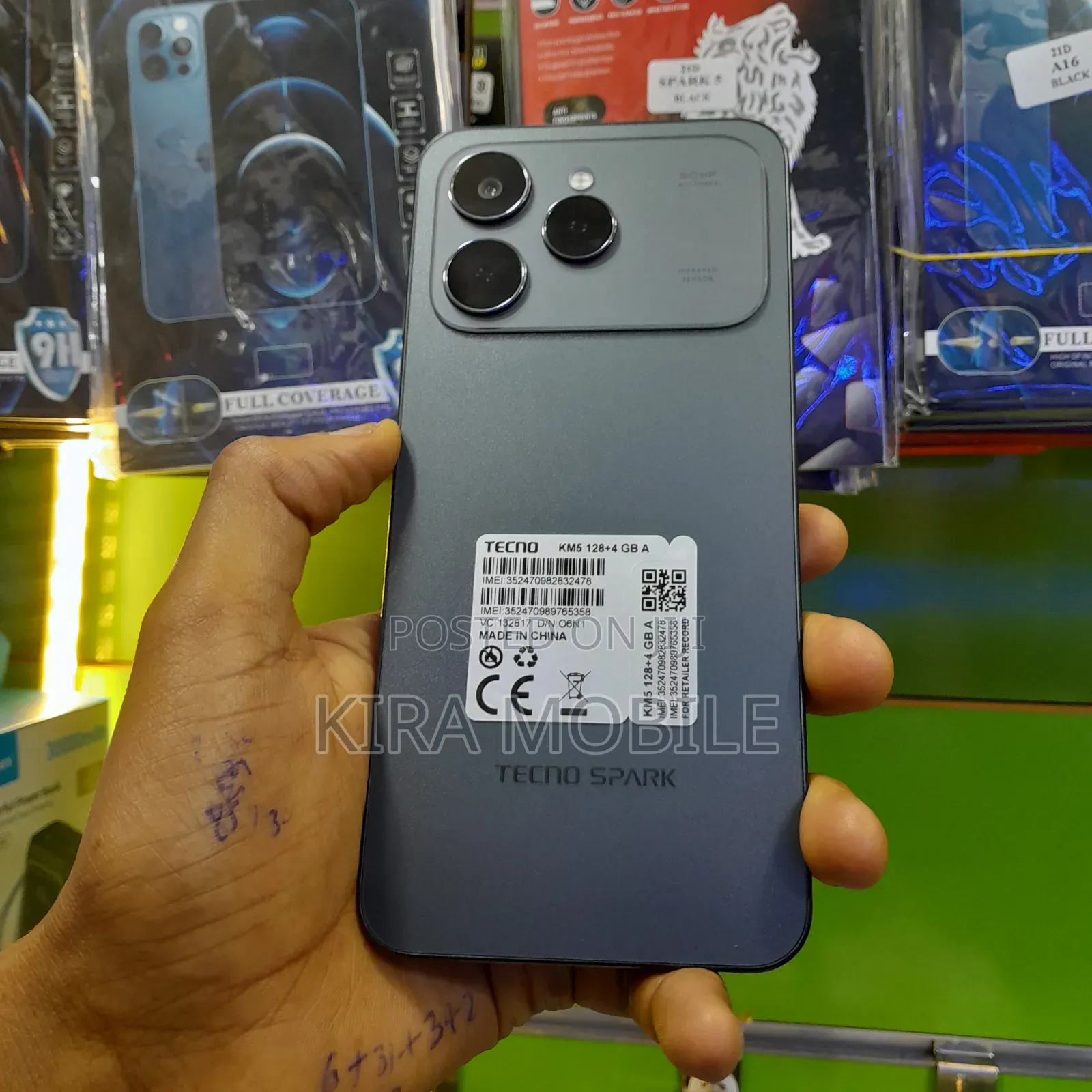 New Tecno Spark 40 128 GB Gray