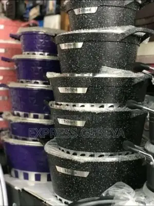 Granite Cookware የማይዝግ የማይዝ የማያቀዘቅዝ ድስቶች