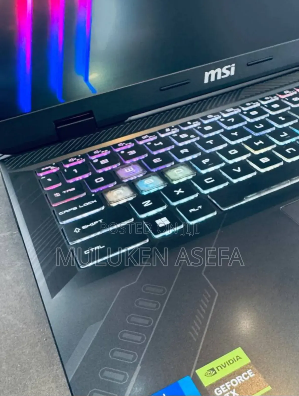 New Laptop MSI GF63 16GB Intel Core I7 SSD 1T