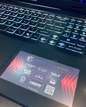 New Laptop MSI GF63 16GB Intel Core I7 SSD 1T