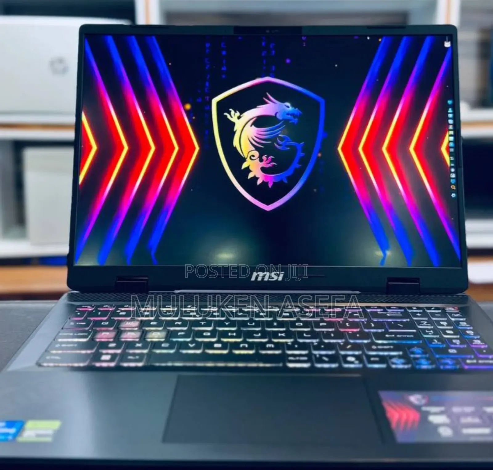 New Laptop MSI GF63 16GB Intel Core I7 SSD 1T