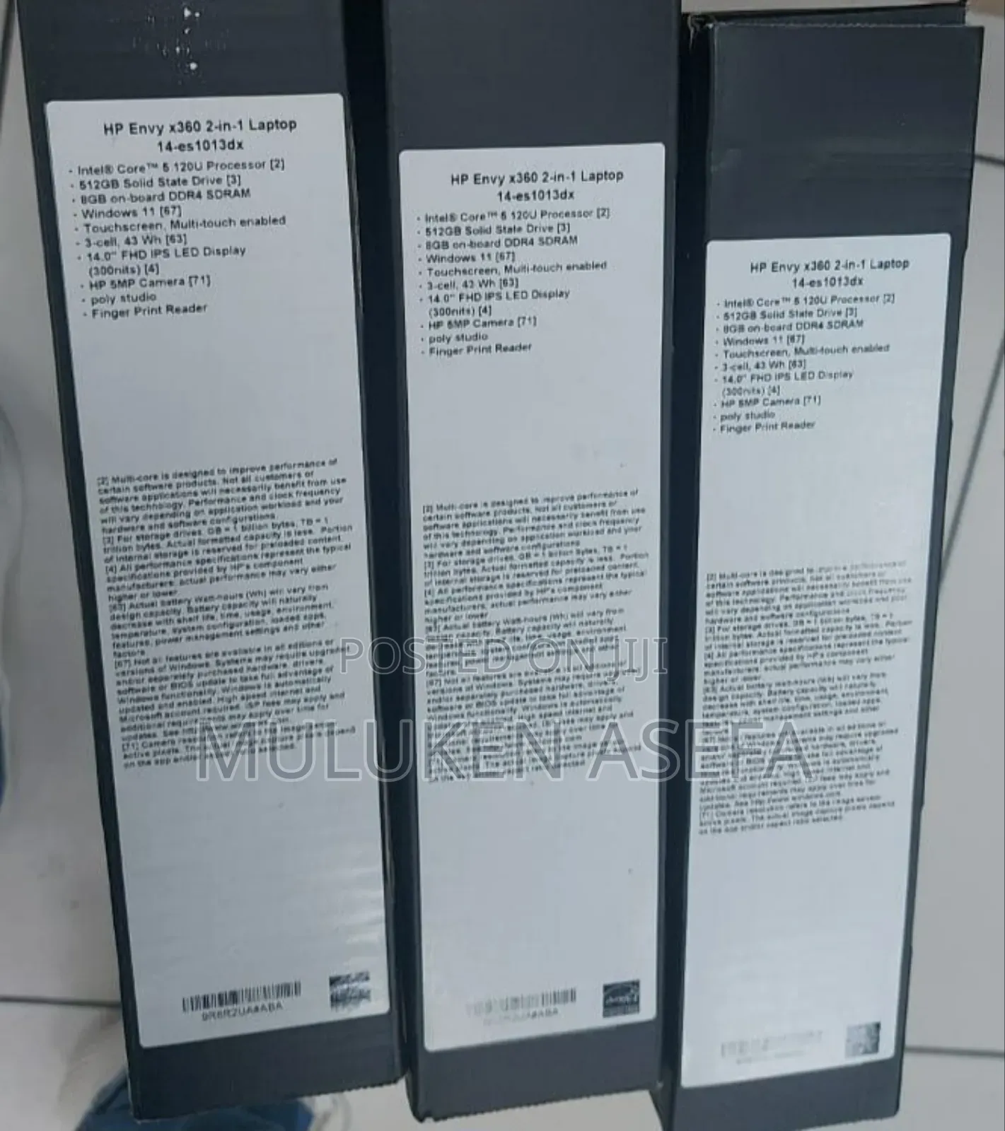 New Laptop HP Envy 14 8GB Intel Core I5 SSD 512GB