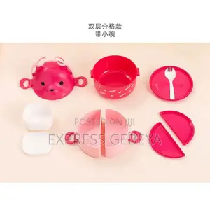 Bear Cartoon Lunch Box