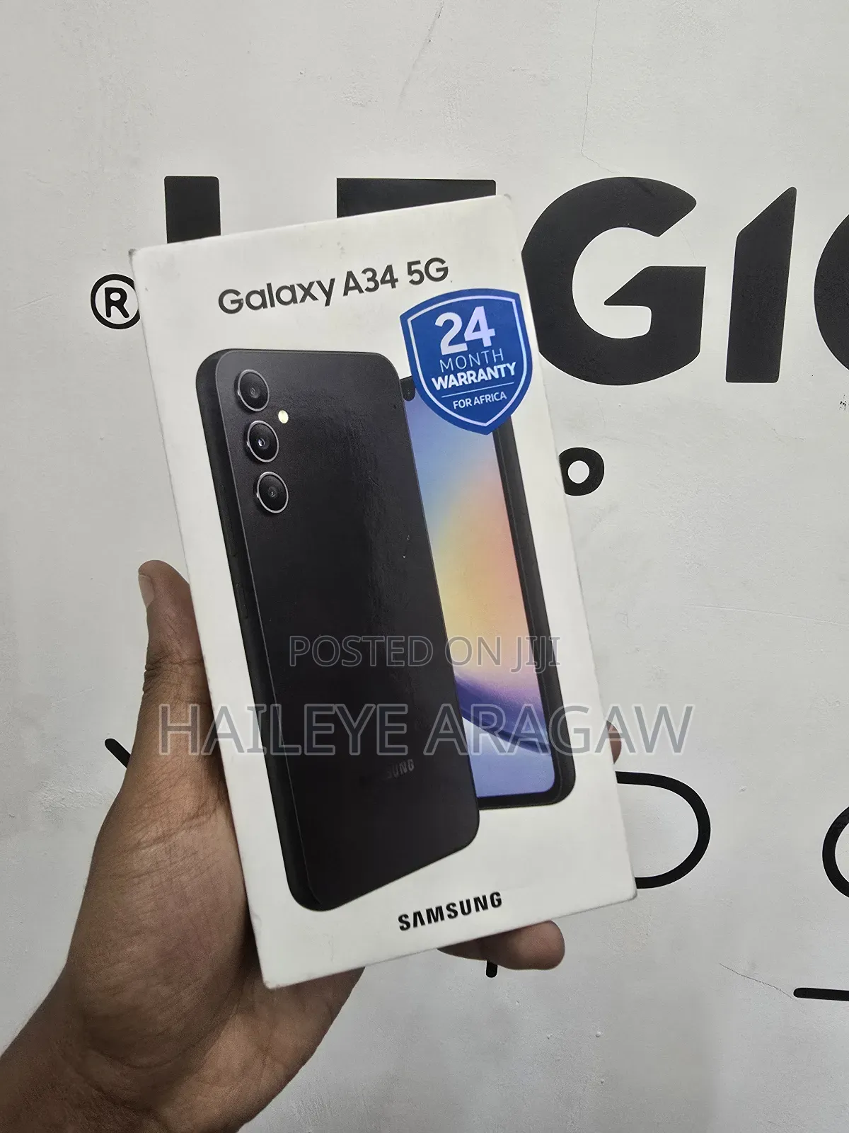 New Samsung Galaxy A34 5G 128 GB Black