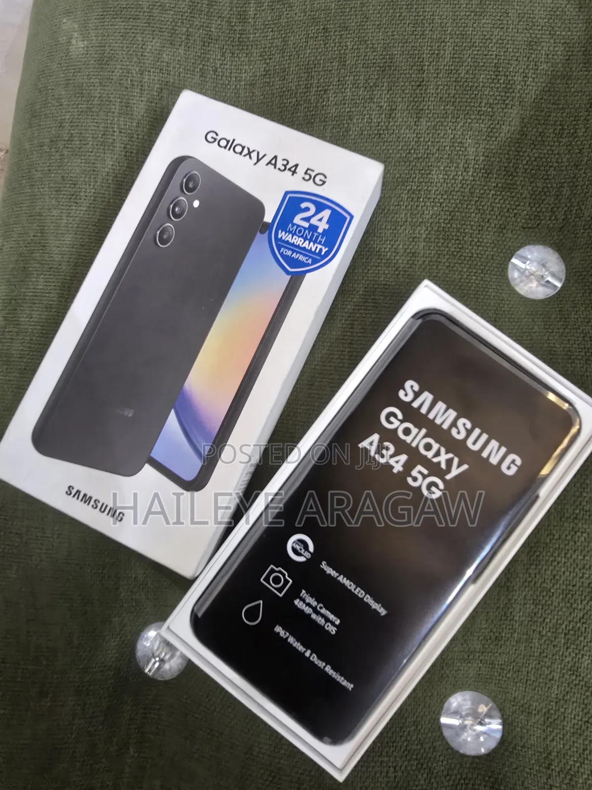 New Samsung Galaxy A34 5G 128 GB Black