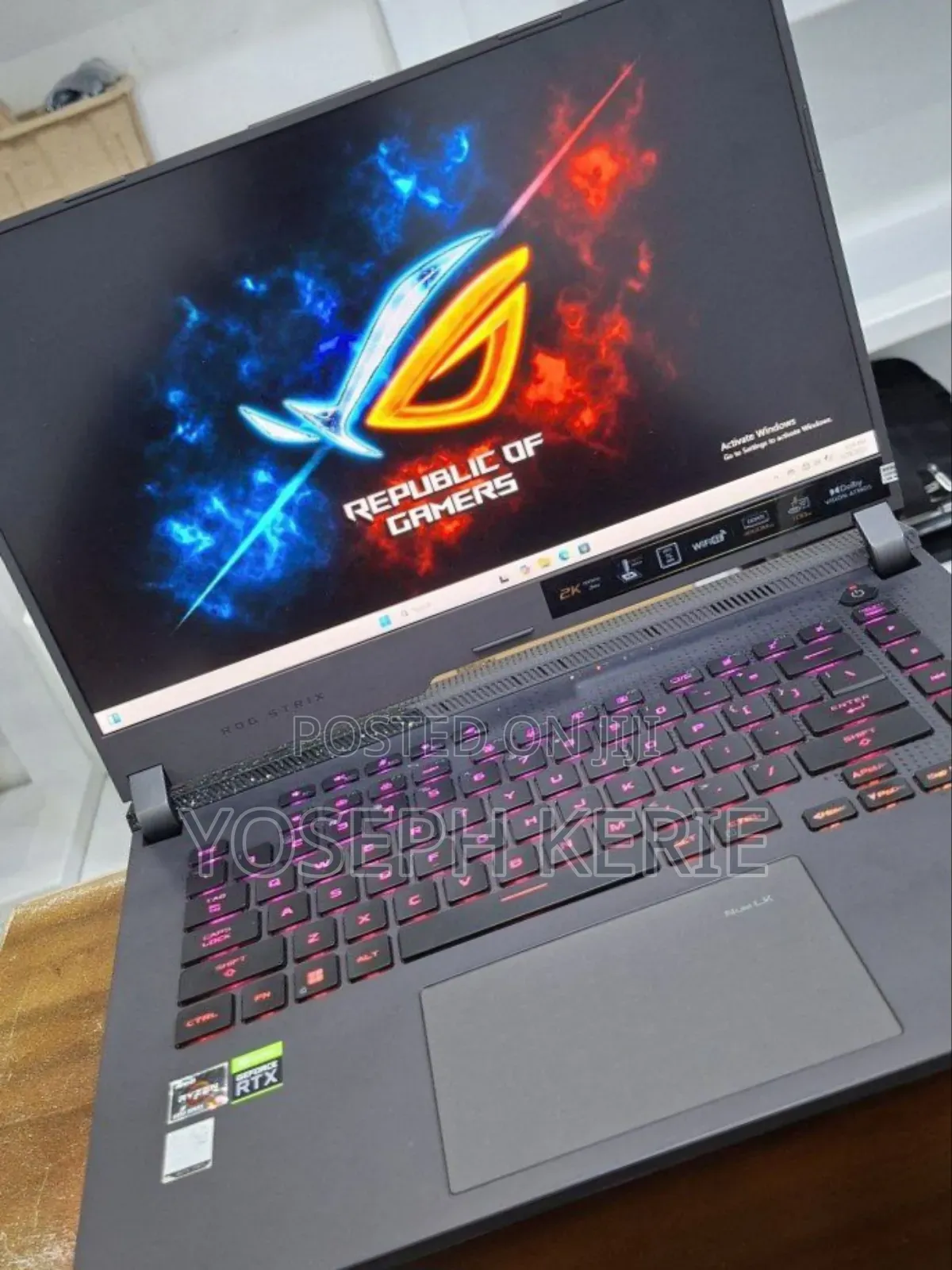New Laptop Asus ROG Strix G15 16GB AMD Ryzen 9 SSD 1T