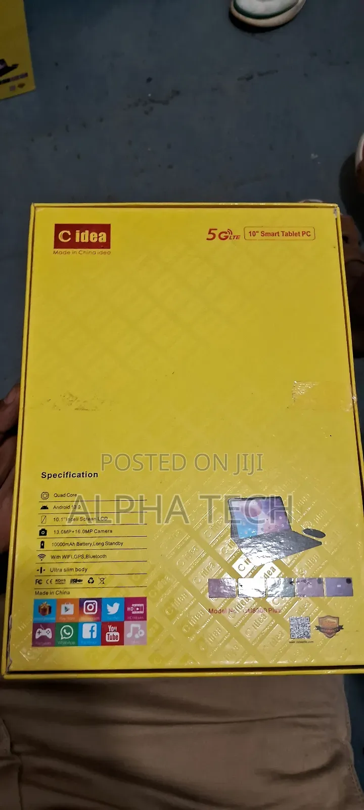 New C idea CM8800 Plus 512 GB Black