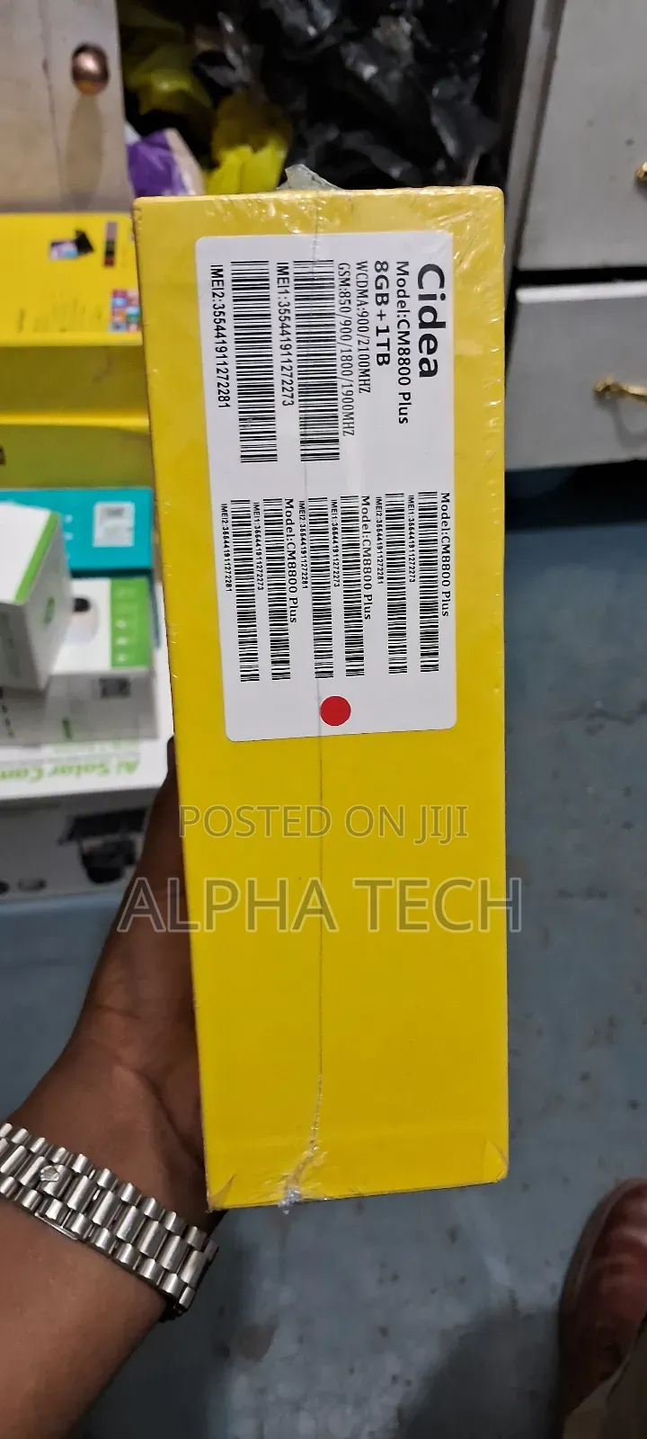 New C idea CM8800 Plus 512 GB Black