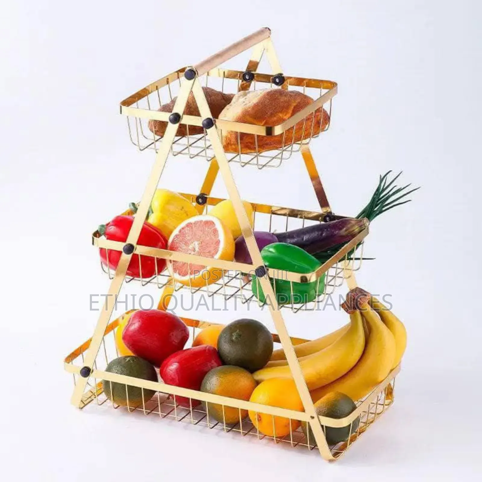 የፍራፍሬ ማስቀመጫ
የማይዝግ ከstainless Steel