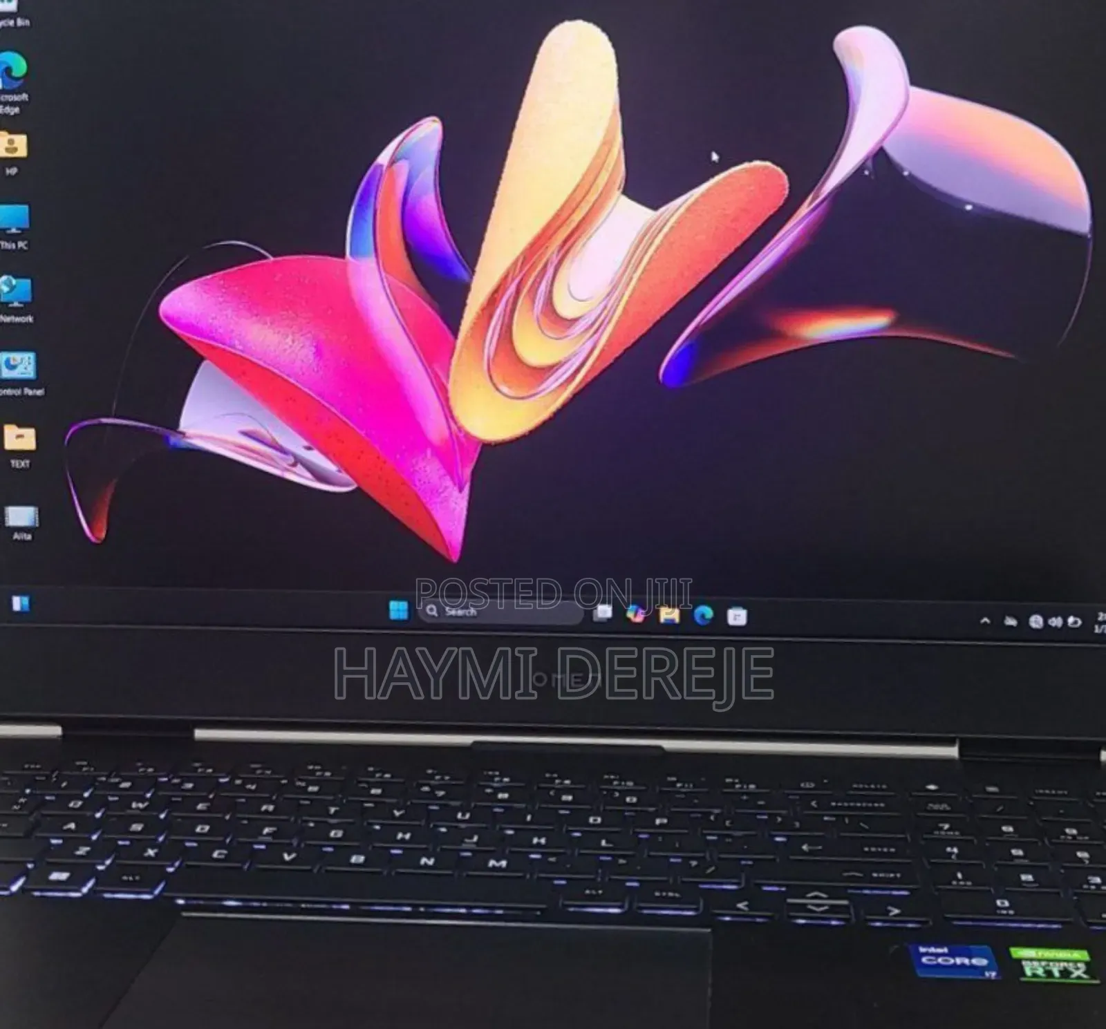 New Laptop HP Omen 15 16GB Intel Core I7 SSD 512GB