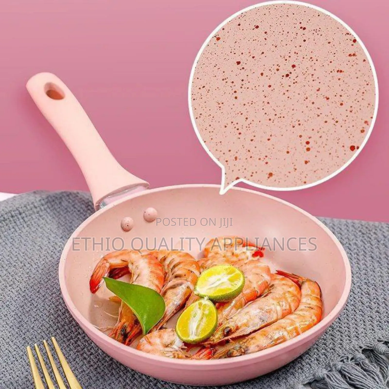 Non Stick Fraying Pan
12cm ስፋት