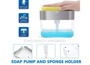 Photo - Soap Pump Dispenser With Sponge
