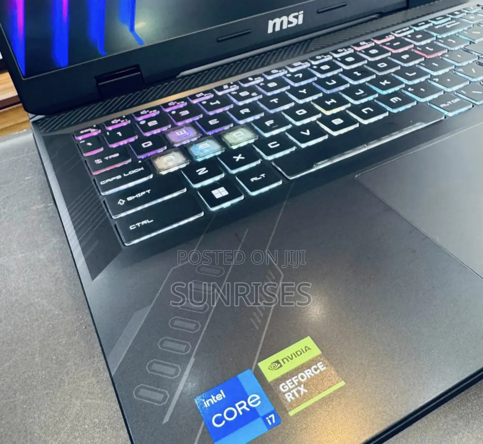 New Laptop MSI Crosshair 17 16GB Intel Core I7 SSD 1T