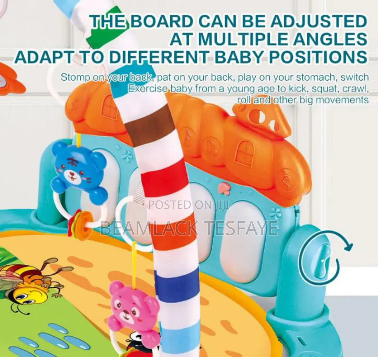  Multifunction Piano Fitness Rack Mat