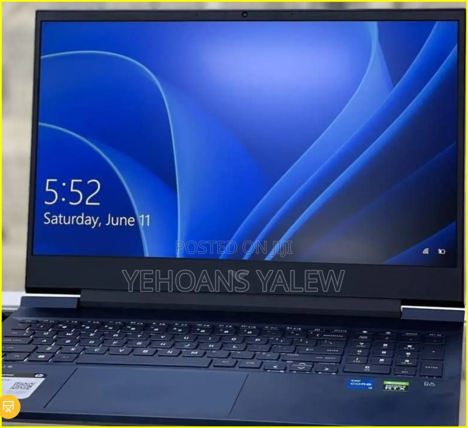 New Laptop HP Victus 16 16GB Intel Core I7 SSD 1T