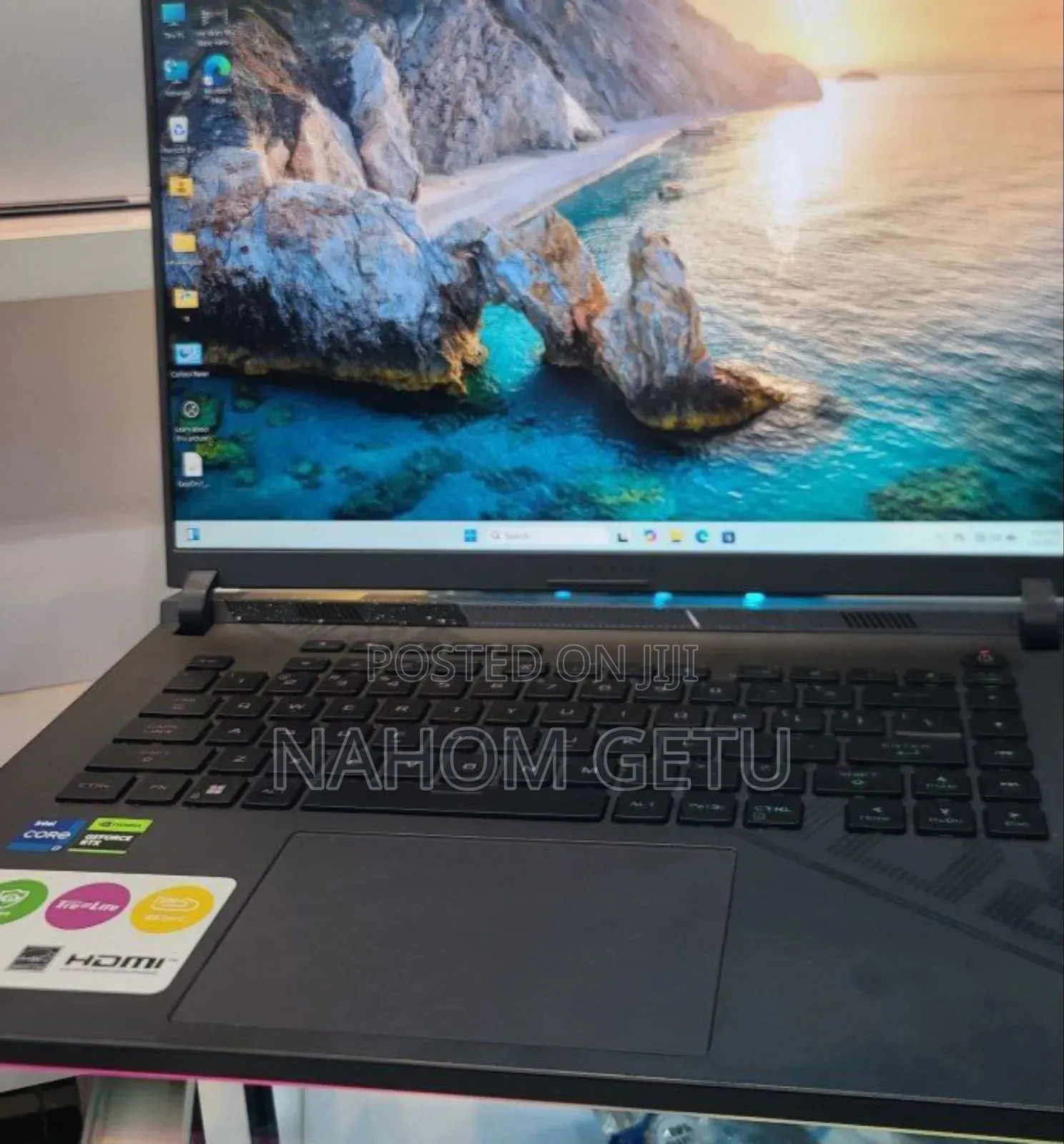 New Laptop Asus ROG Strix G15 16GB Intel Core I7 SSD 1T
