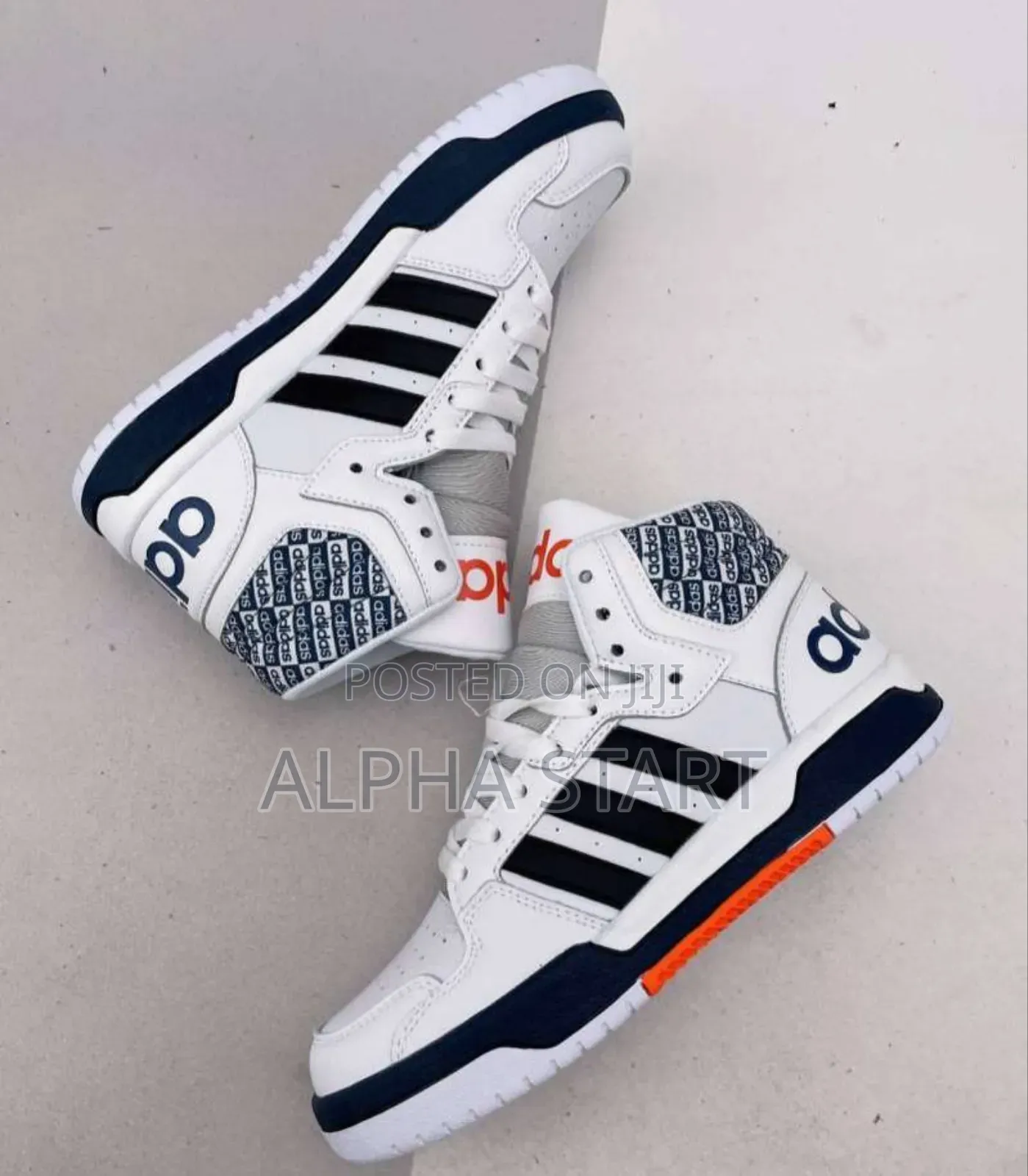  Adidas Neo Entrap Mid ‘White/Blue’ Men’S Shoes