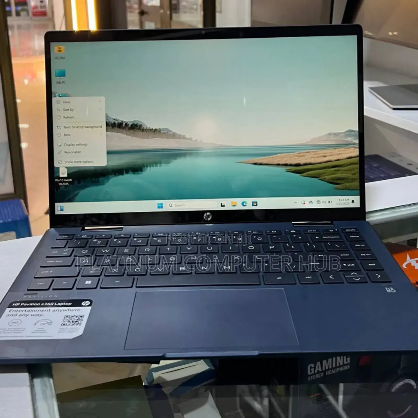 New Laptop HP Pavilion X360 8GB Intel Core I3 SSD 256GB