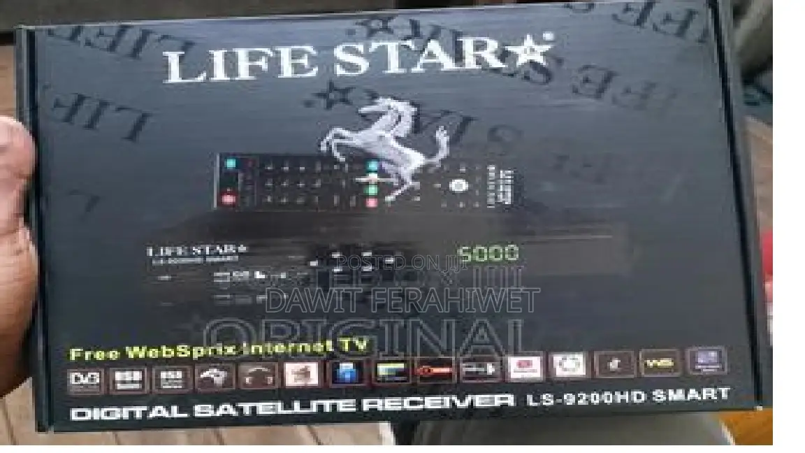 Samsung Tv and Lifestar Reciver