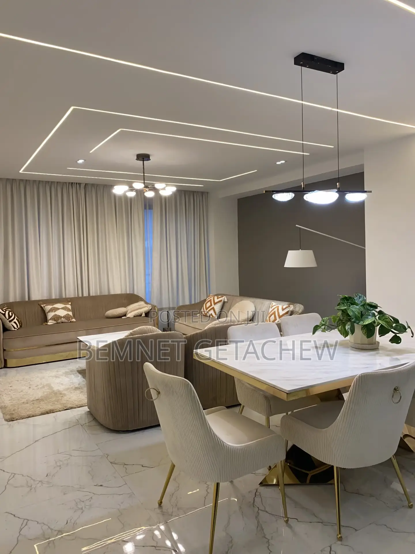 Furnished 3bdrm Apartment in Dema Hope, Yeka for sale