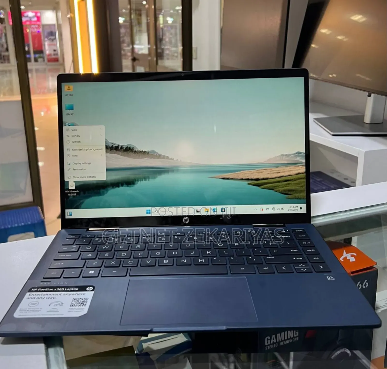 New Laptop HP Pavilion 14 8GB Intel Core I3 SSD 256GB