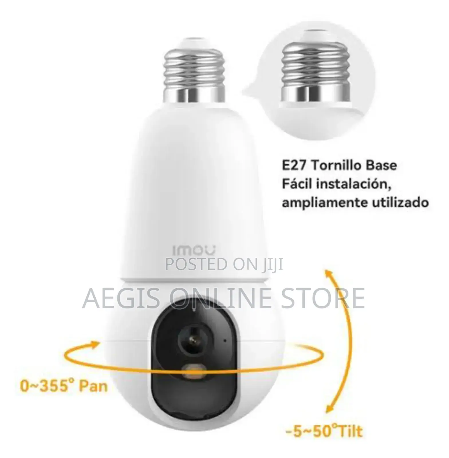 Imou Light Bulb Security Camera