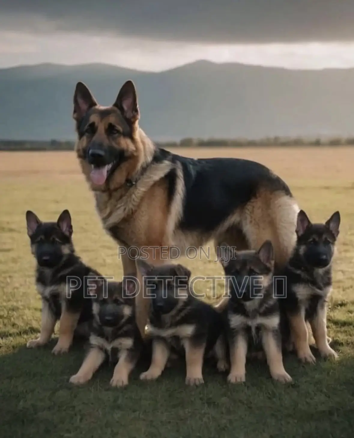 1-3 months Male Purebred German Shepherd