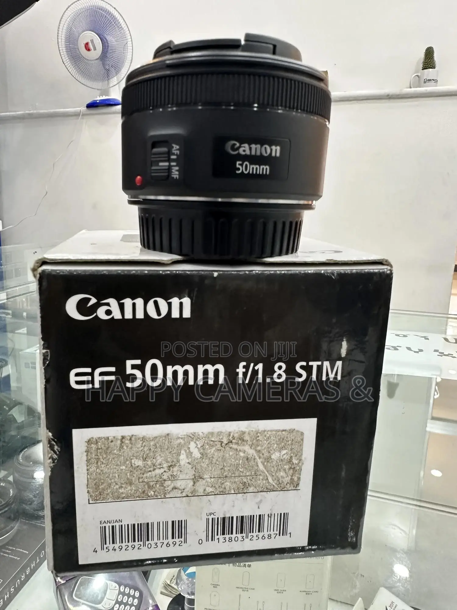 Canon 50mm 1:8 Fixed Lens