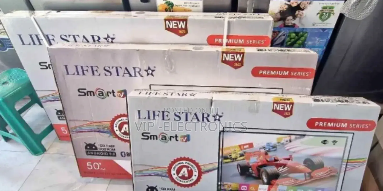 Lifestar 55 Inch Smart Android 13.0 New 2025