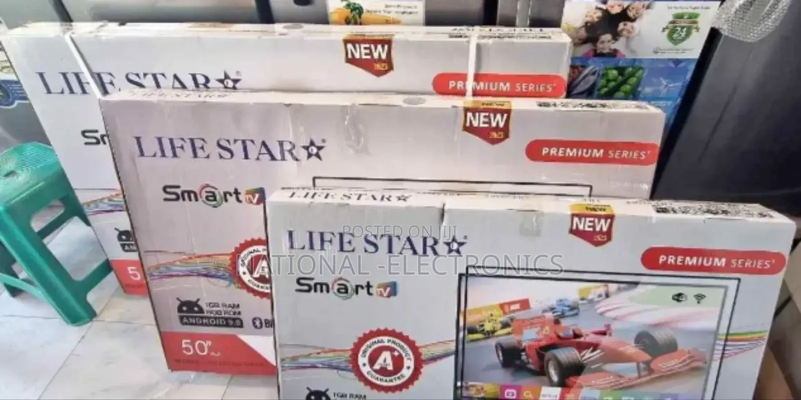 Lifestar 55 Inch Smart Android 13.0 New 2025