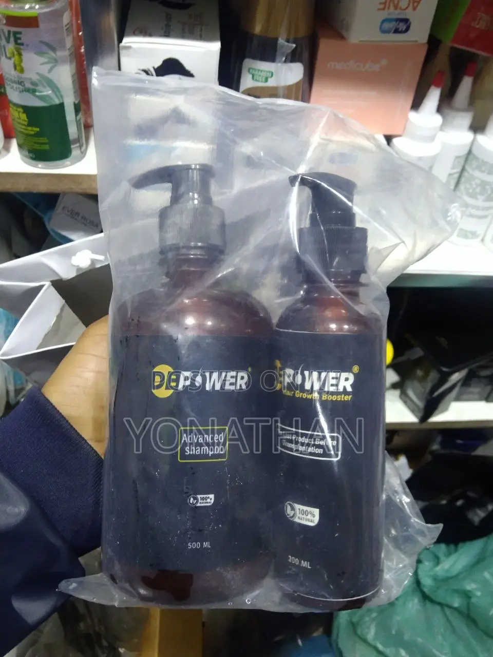 De Power Oil and Shampoo