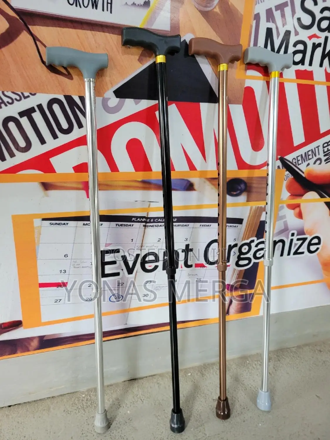 Walking Stick//Supports Up to 150kg Balanced Walker