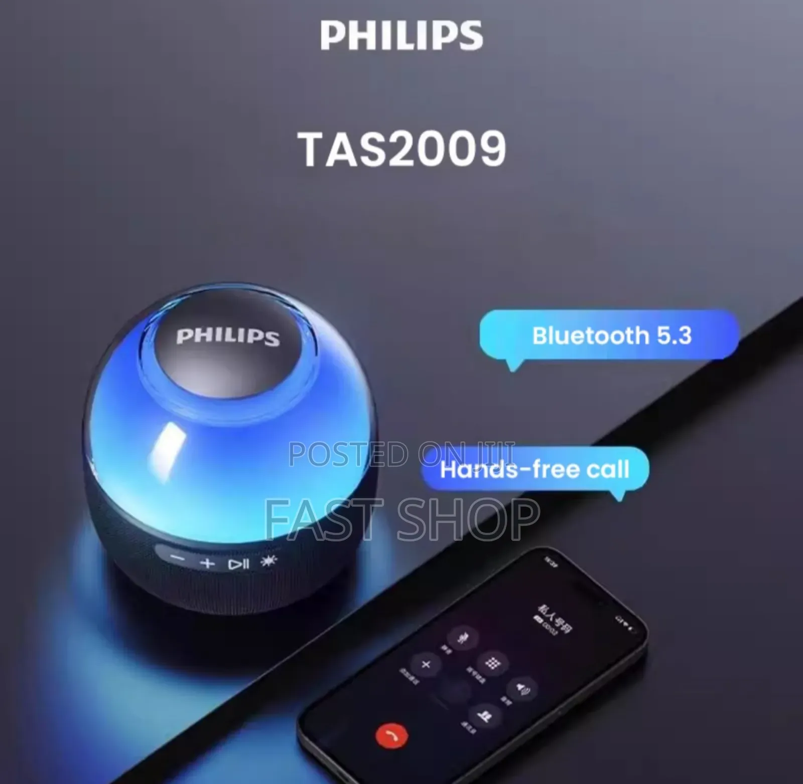 Philips RGB Light Bluetooth Speaker