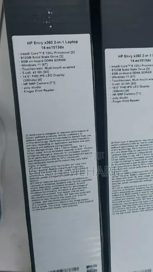 New Laptop HP Envy X360 8GB Intel Core Ultra 5 SSD 512GB