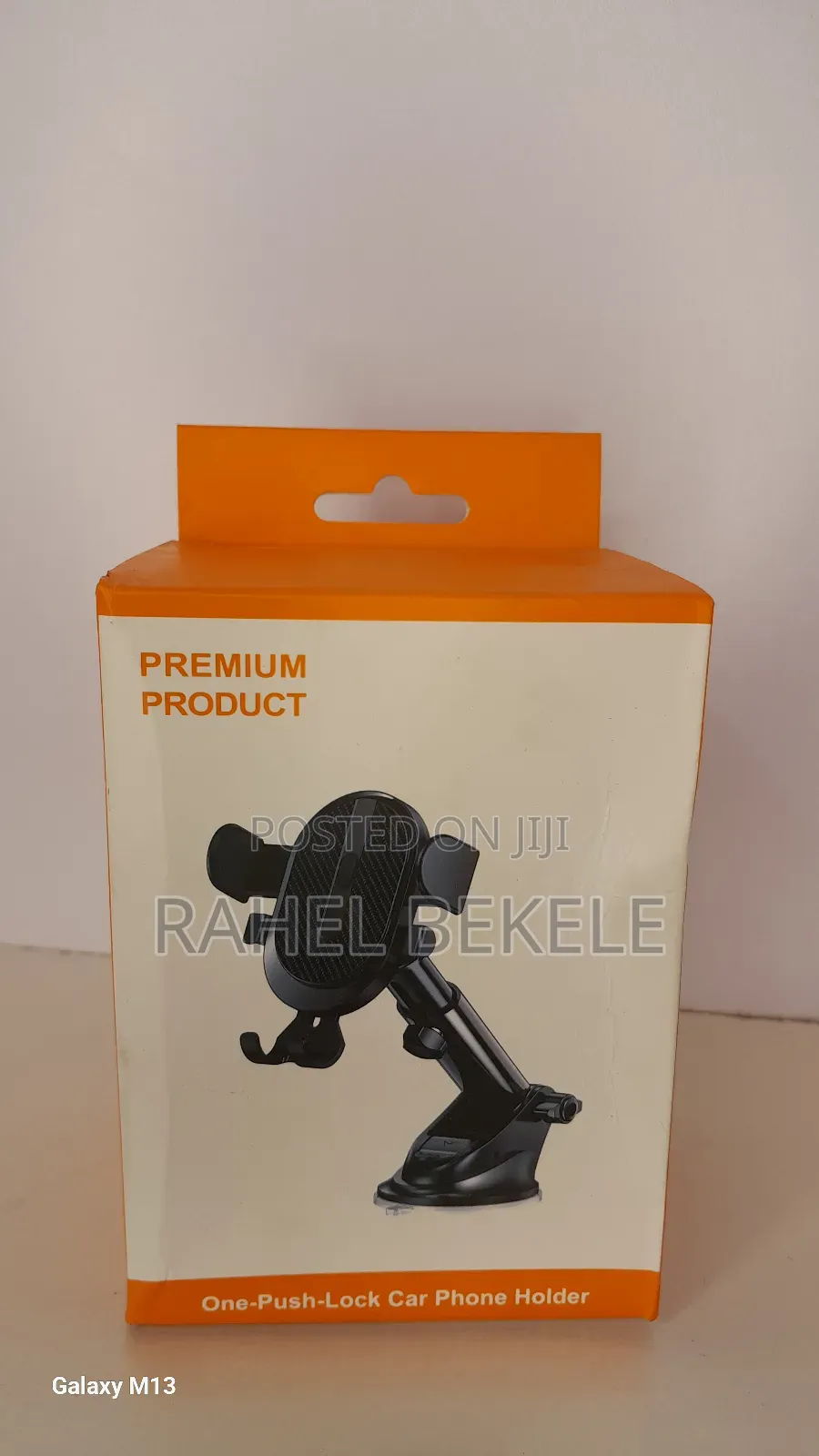 One-Push-Lock Car Phone Holder