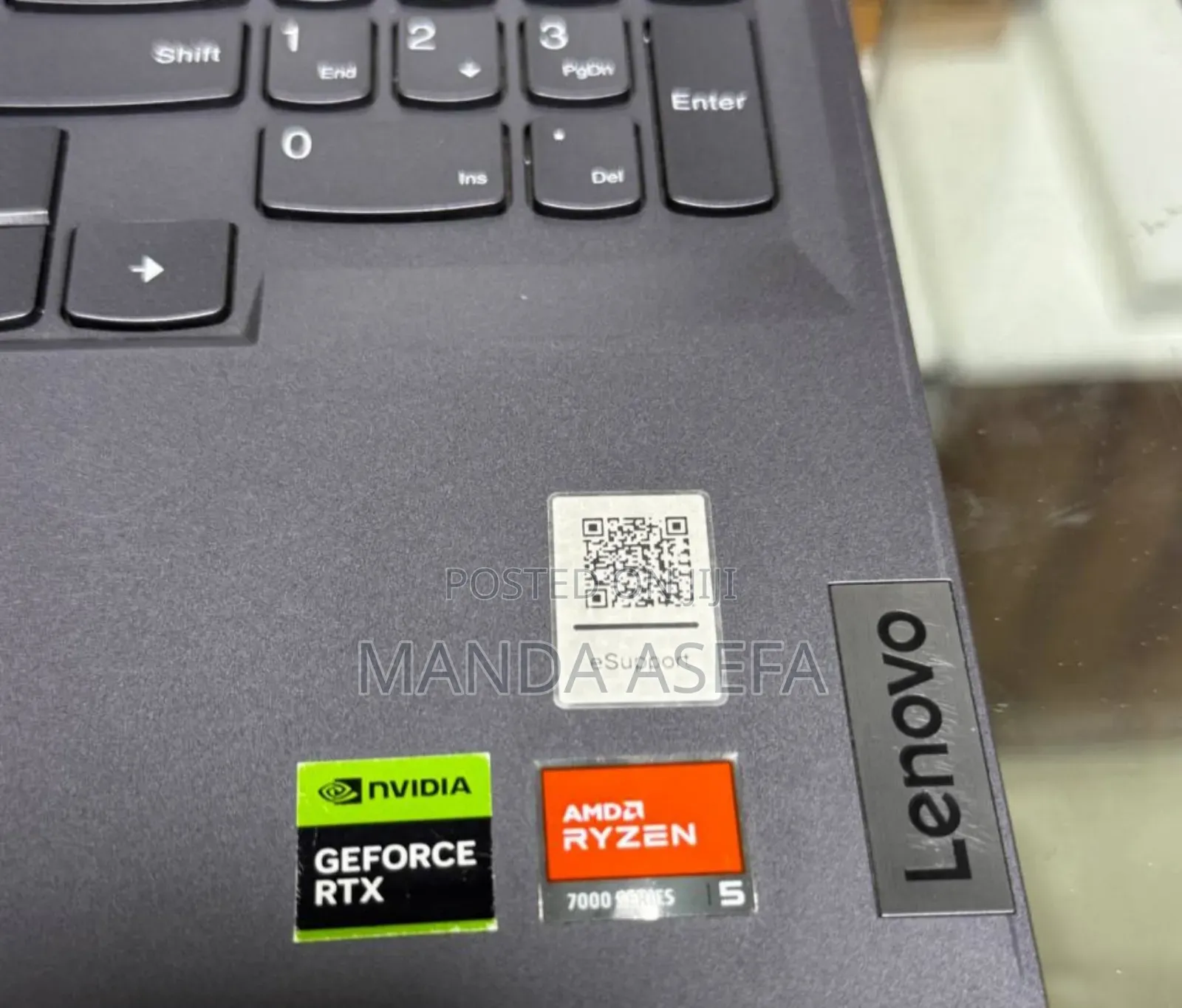 New Laptop Lenovo LOQ 15ARP9 16GB AMD Ryzen 5 SSD 512GB