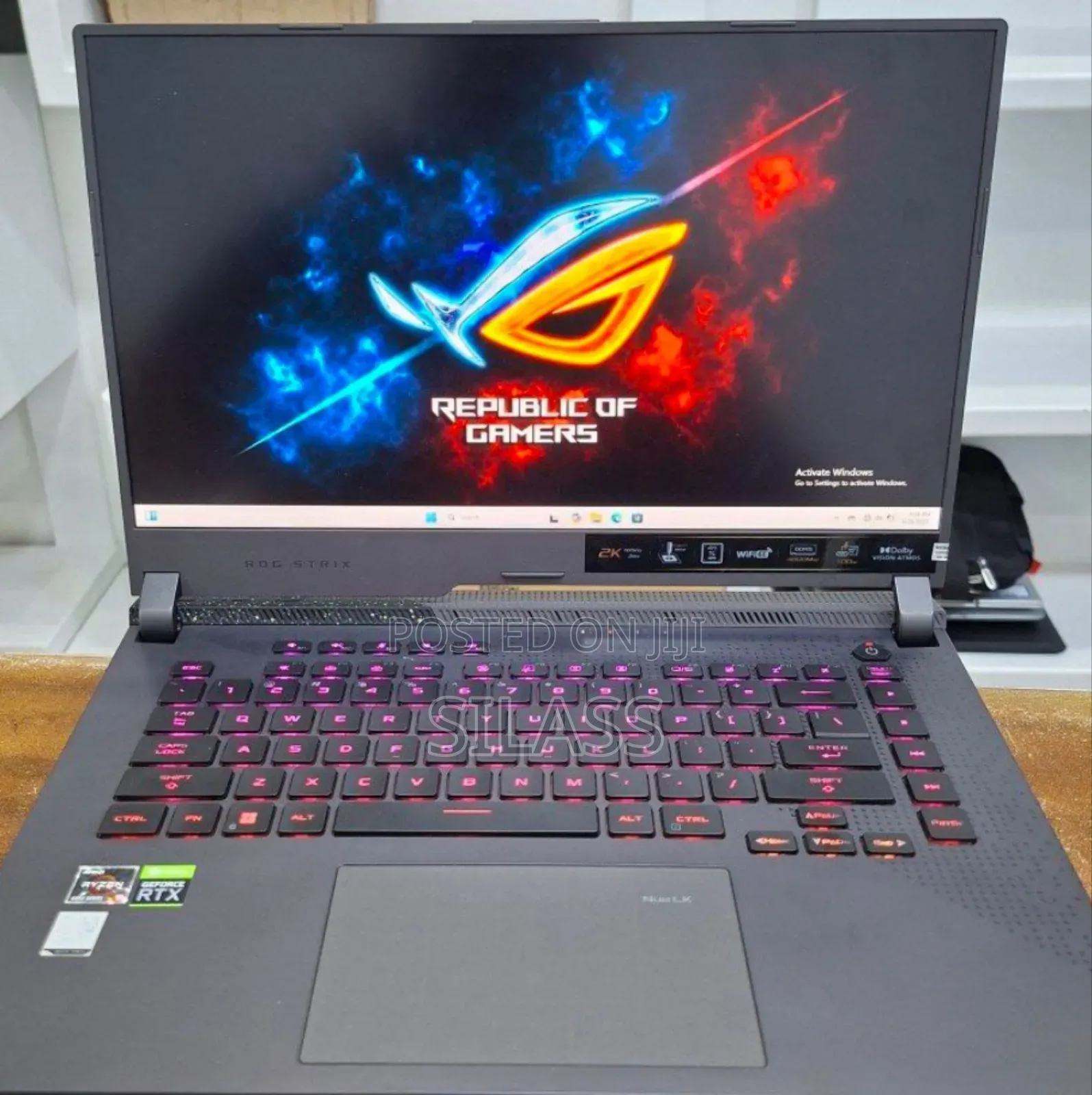 New Laptop Asus ROG Strix G15 16GB AMD Ryzen 9 SSD 1T