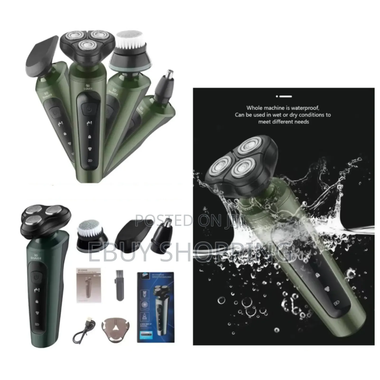 Borren Ultra Skin Comfort 4-in-1 Shaver –Painless Shaving!
