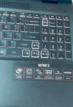 New Laptop Acer Nitro 5 16GB Intel Core I5 SSD 512GB